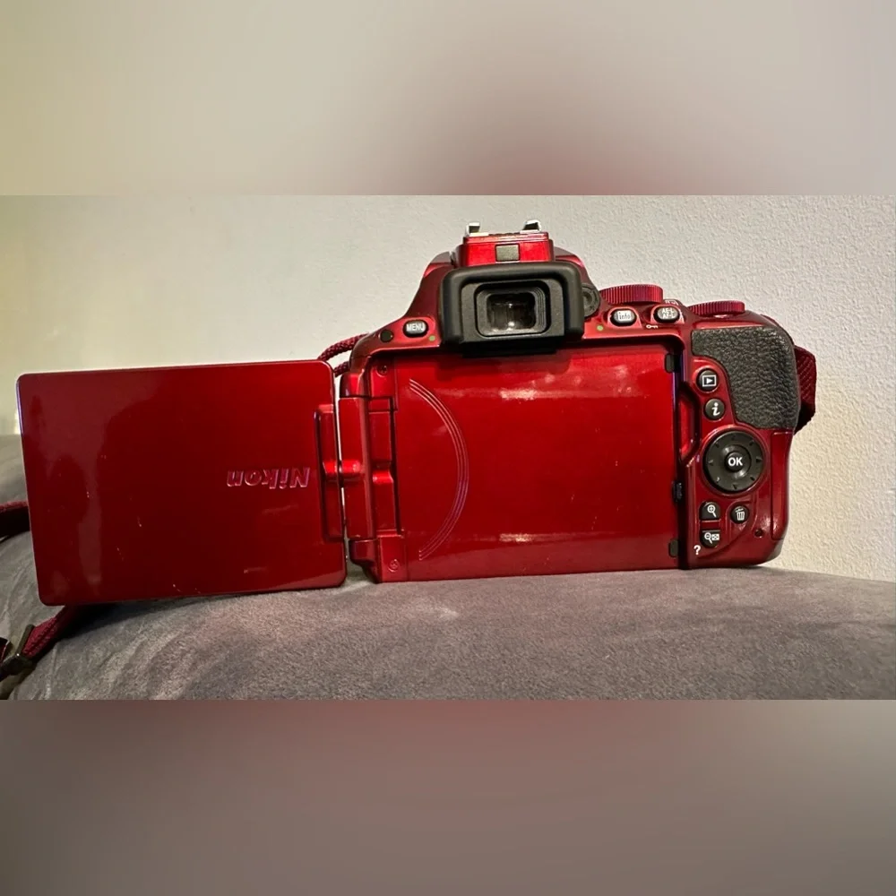 Nikon d5500 barely